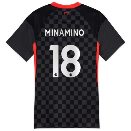 Billiga Fotbollströjor Liverpool Takumi Minamino 18 Tredje tröja 2020/21 Kortärmad